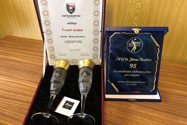 Jiří Krotil ocennění