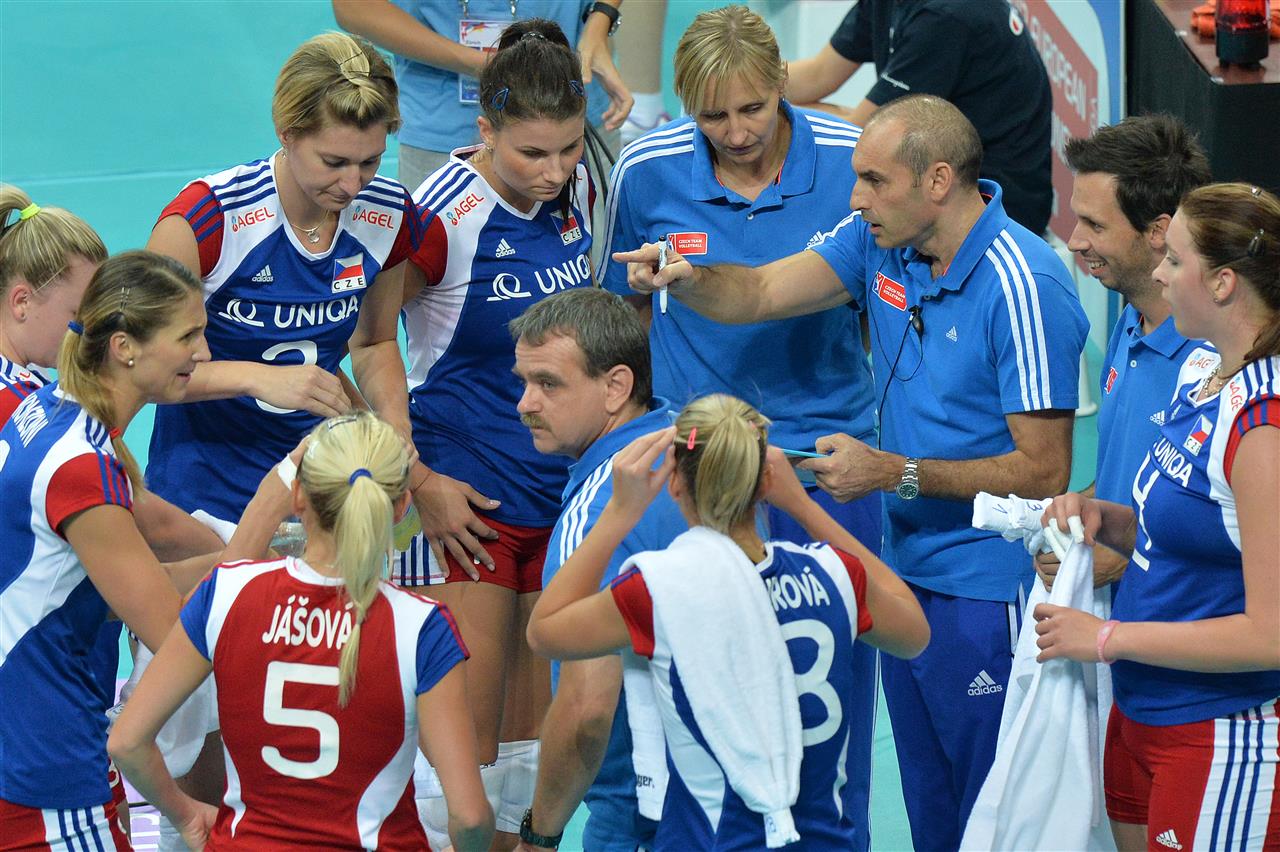 Time-out českého týmu logo