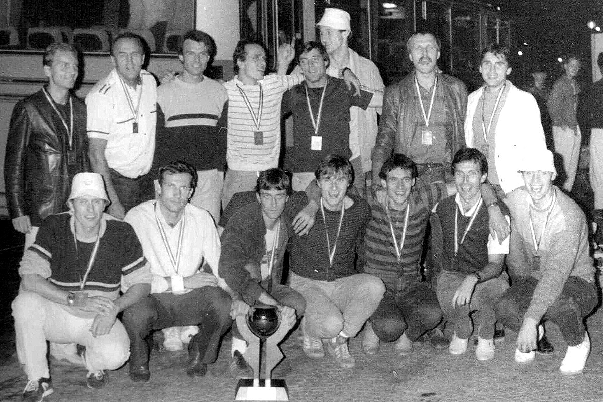 14. ME muži 2. místo, návrat