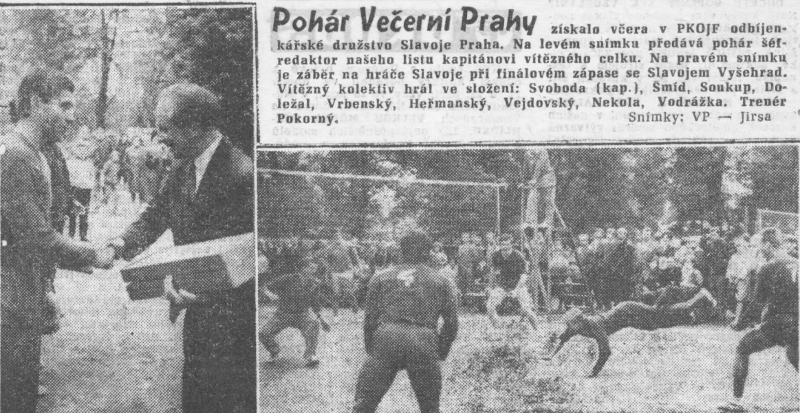 66 Slavoj Praha dení tisk PKOJF